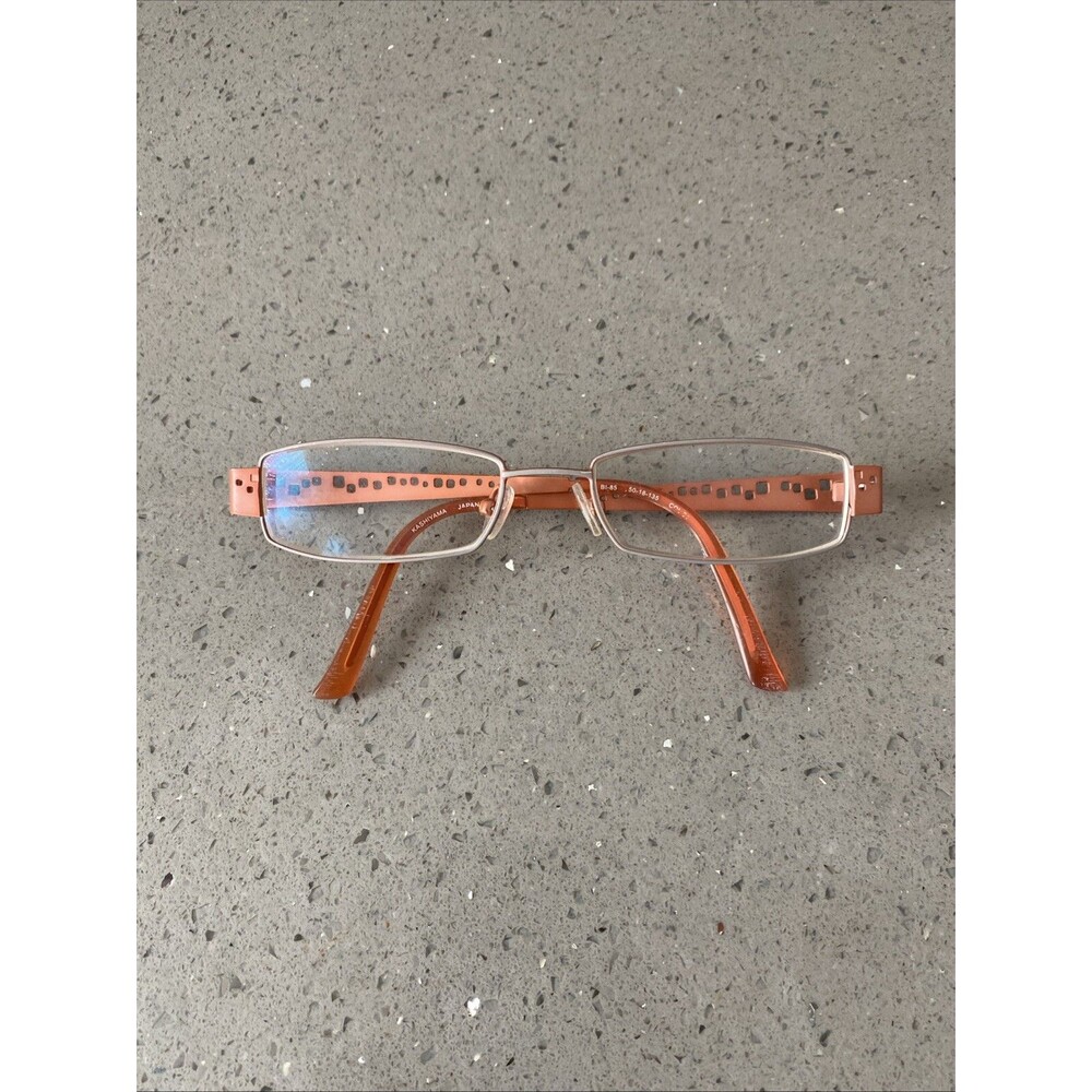 Kashiyama Eyewear Eyeglasses Frames ONLY BI 85 50-18-135 200 orange Japan